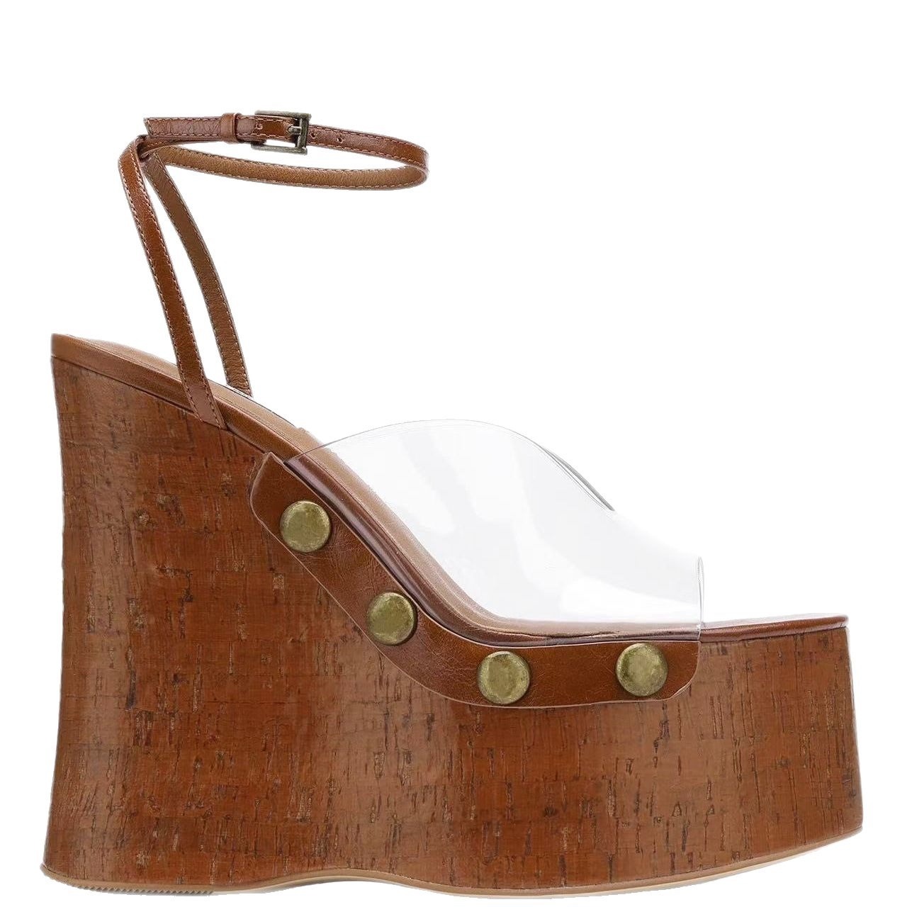 2026Summer Slope Heel Thick Bo - Women Fashion Show บทวิจารณ์และราคา