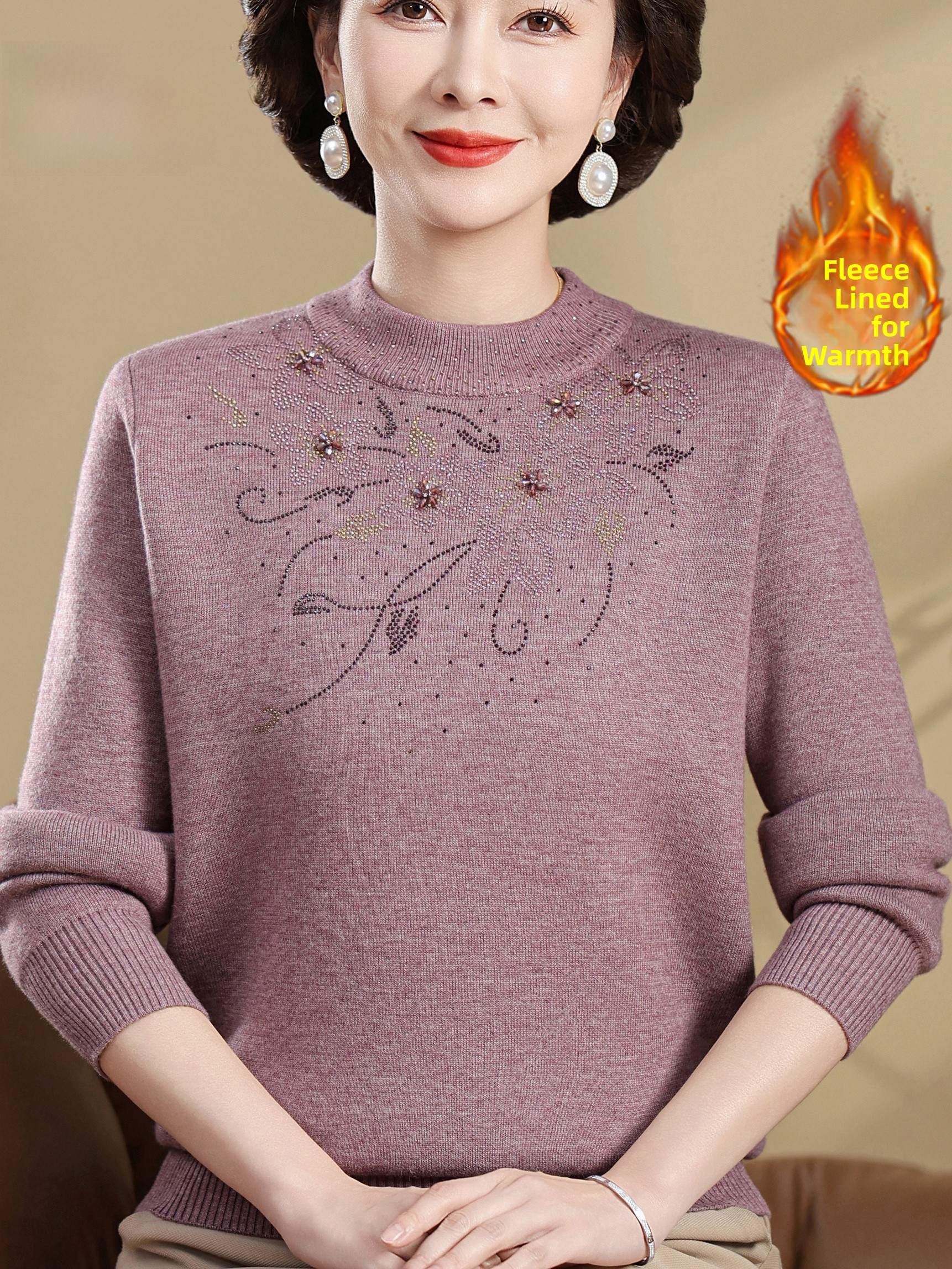 Fashionable Thickened Woolen S - Women Fashion Over 60 บทวิจารณ์และราคา