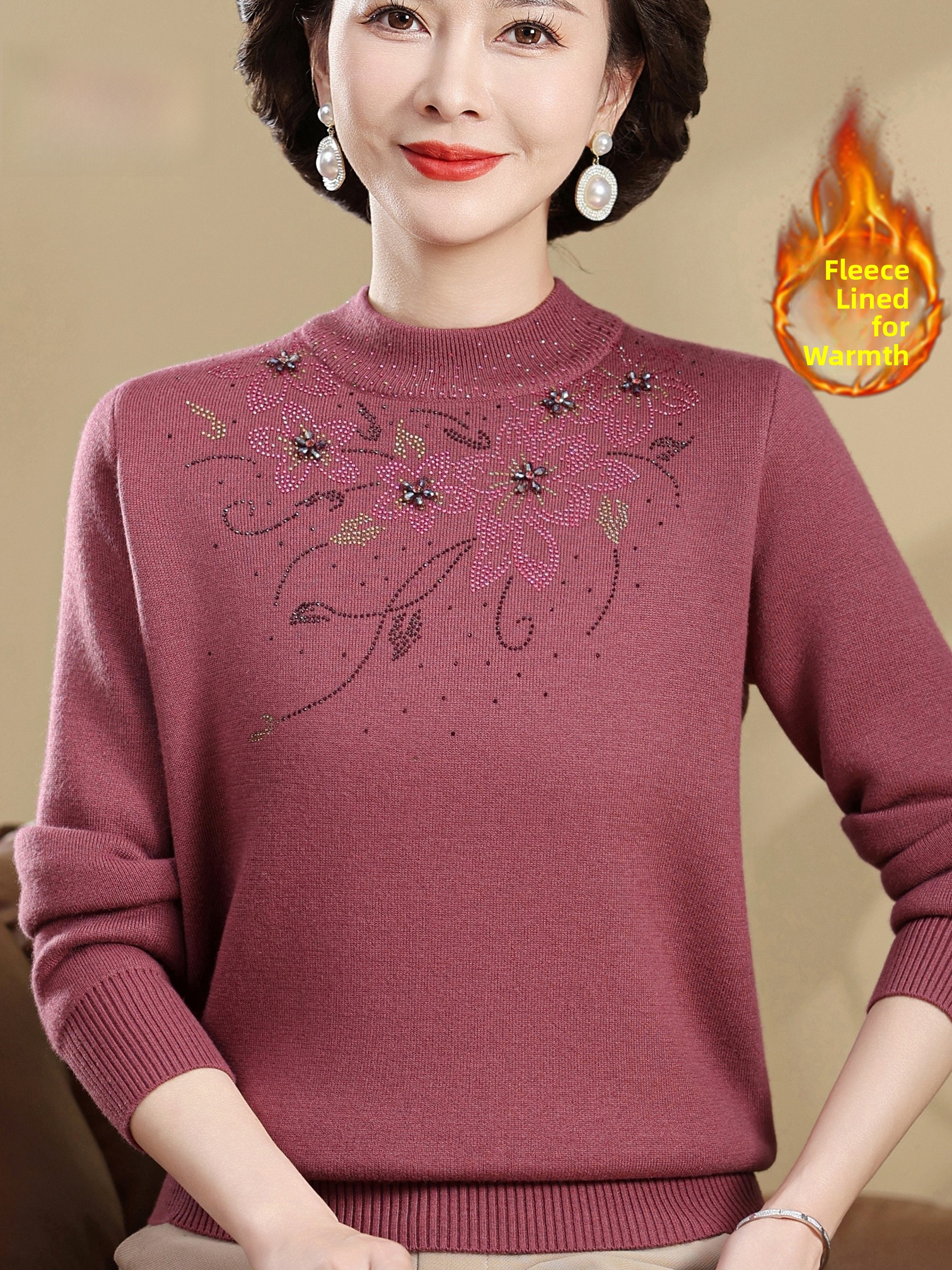 Fashionable Thickened Woolen S - Women Fashion Over 60 บทวิจารณ์และราคา