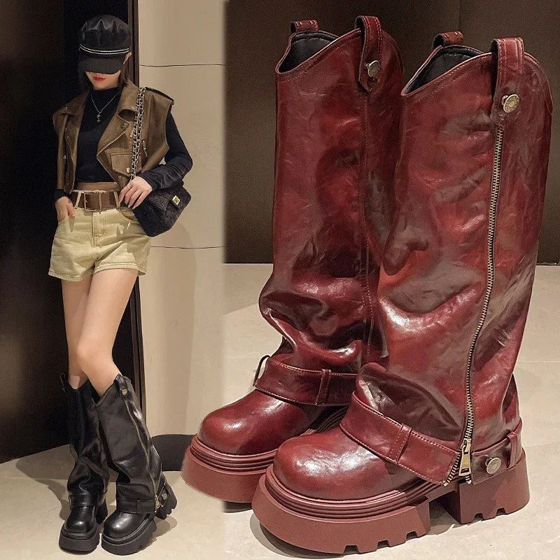 Women's Boots 2025 New Style R - Women'S Fashion Knee High Boots บทวิจารณ์และราคา