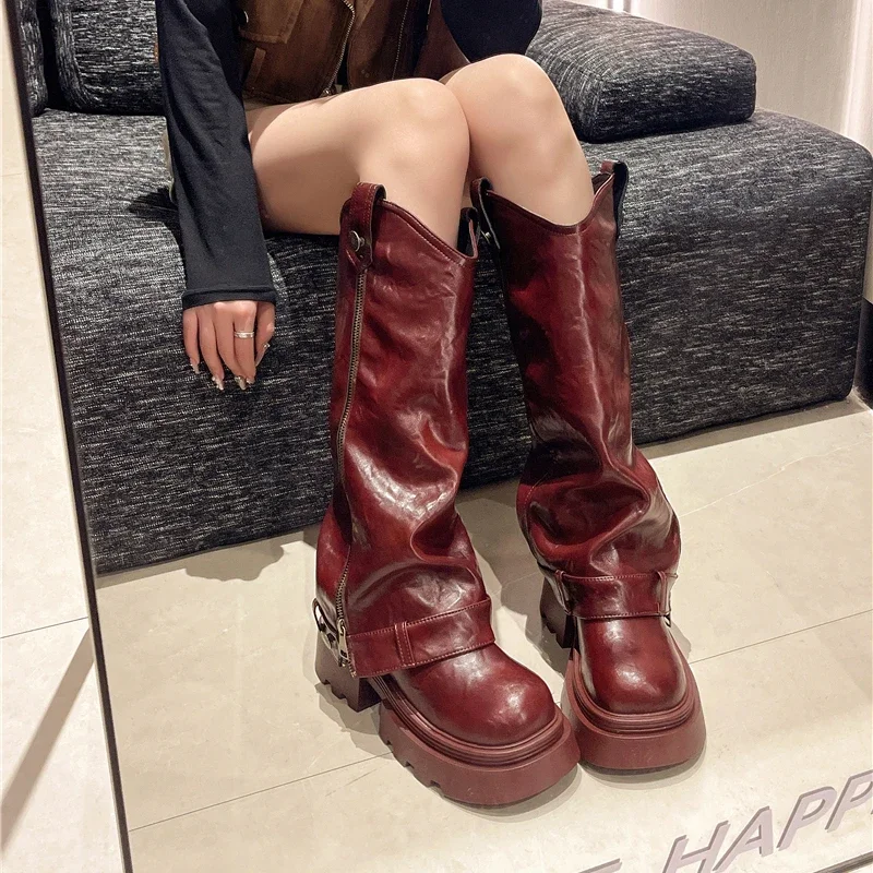 Women's Boots 2025 New Style R - Women'S Fashion Knee High Boots บทวิจารณ์และราคา