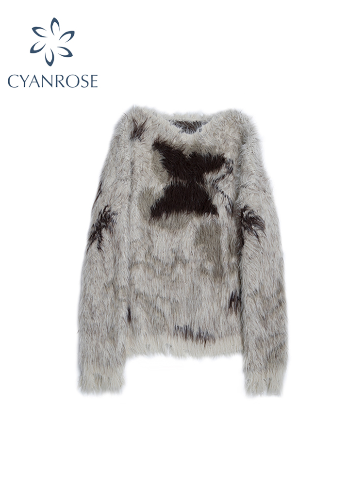 Women's Khaki Mohair Pullover  - Women'S Fashion In The 90S บทวิจารณ์และราคา
