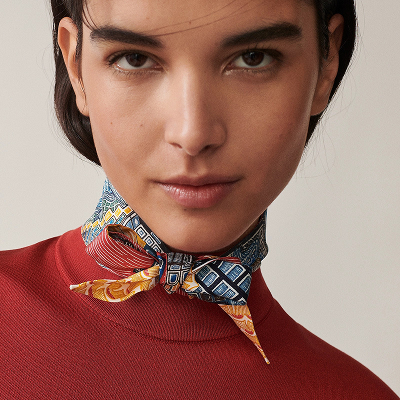 100% Silk Ring Scarf Neckerchi - Women'S Fashion Layering บทวิจารณ์และราคา