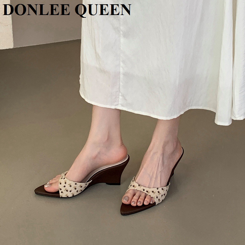 2026 New Slippers Women Slides - Women Queen Fashion บทวิจารณ์และราคา