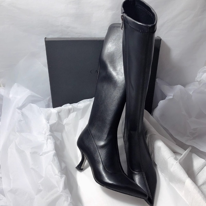 Autumn New Stiletto Fashion Bo - Women'S Fashion Knee High Boots บทวิจารณ์และราคา
