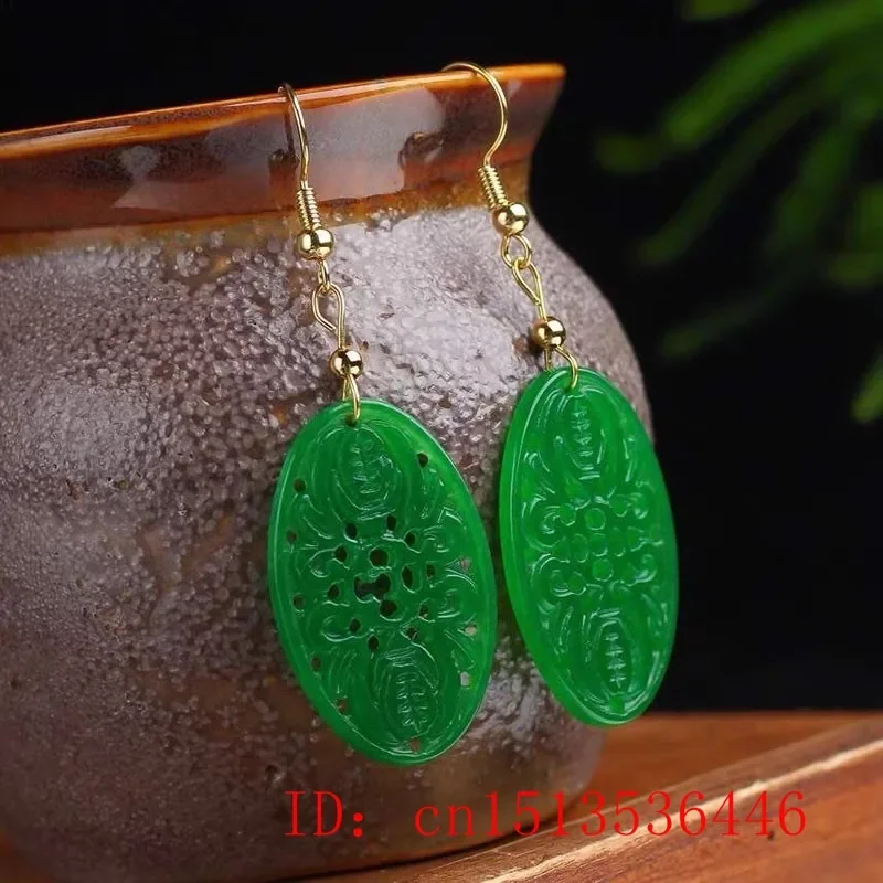 Original Natural Green Jade Em - Women'S Fashion Jewellery บทวิจารณ์และราคา