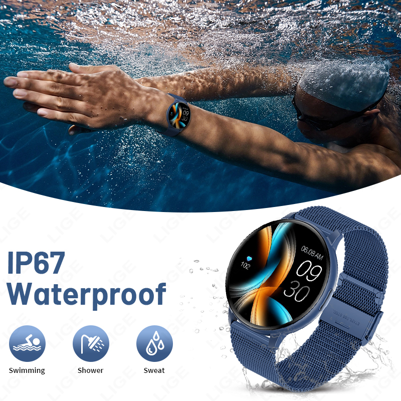 LIGE 2026 Smart Watch Man Woma - Women Fashion Week 2026 บทวิจารณ์และราคา