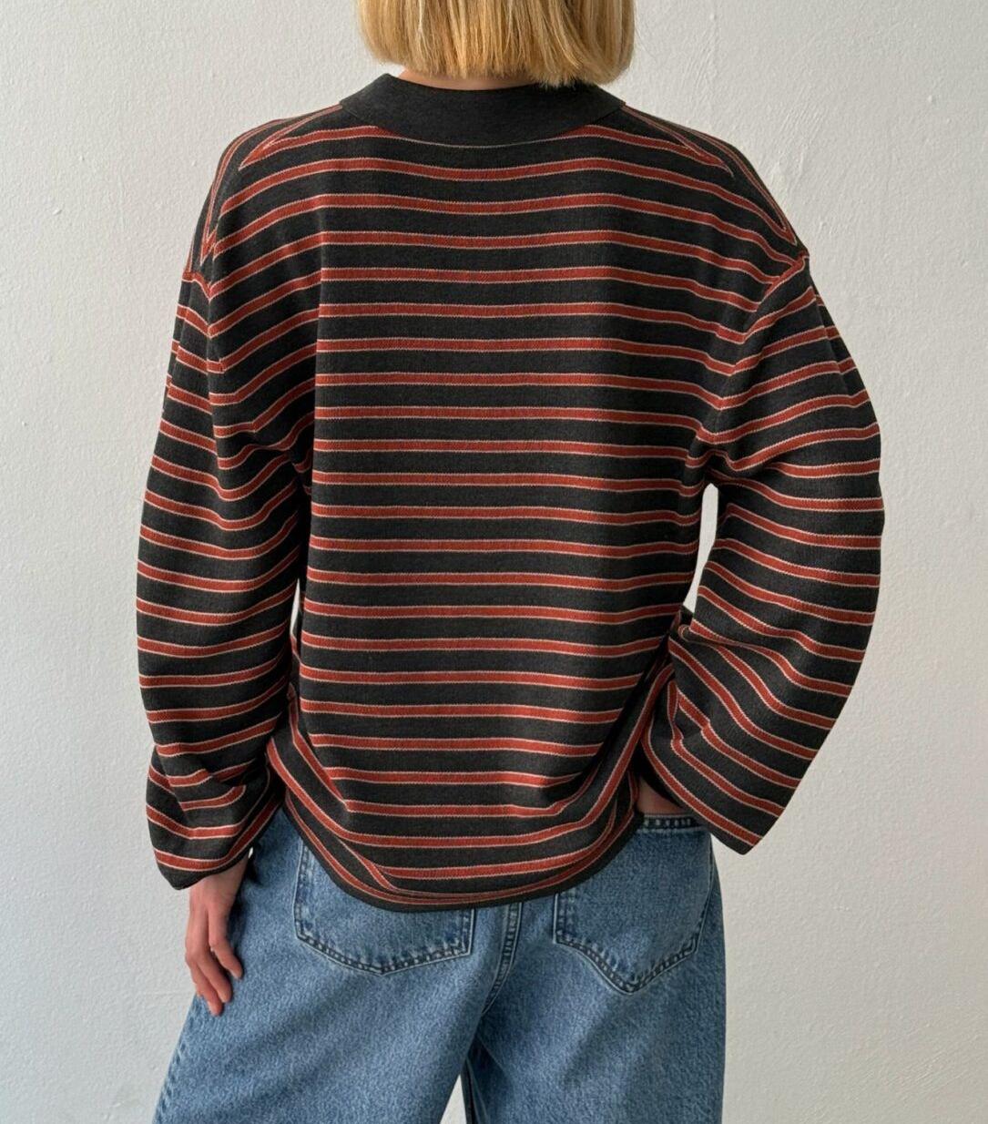 New Fashion Women Striped Coll - Xl Women'S Fashion บทวิจารณ์และราคา
