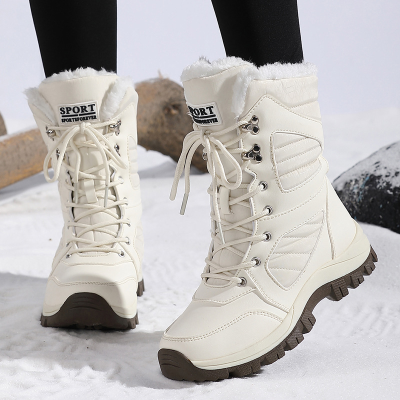 Ladies' Fashionable Snow Boots - Women'S Fashion Layering บทวิจารณ์และราคา
