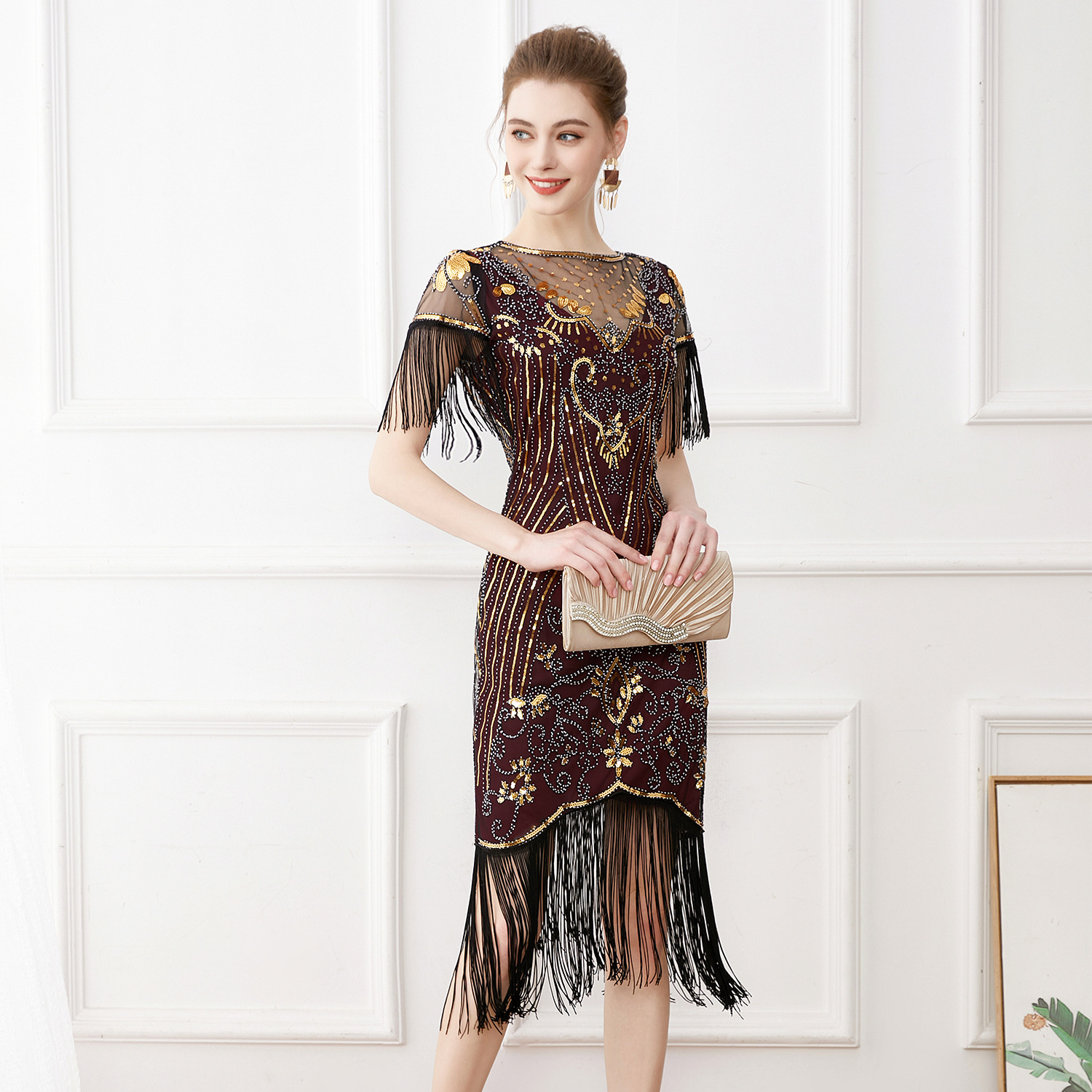 1920s Cosplay Costume Flapper  - Women'S Fashion In The 1920S บทวิจารณ์และราคา
