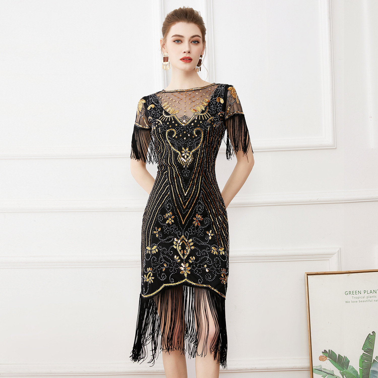 1920s Cosplay Costume Flapper  - Women'S Fashion In The 1920S บทวิจารณ์และราคา