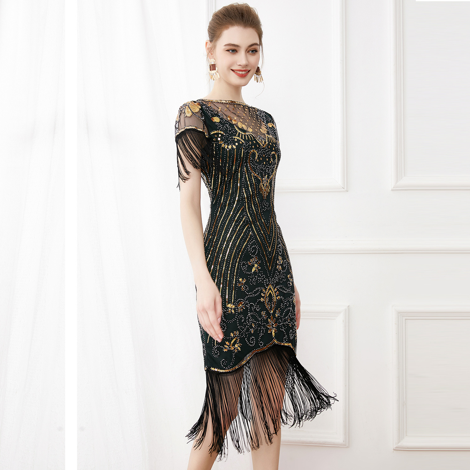 1920s Cosplay Costume Flapper  - Women'S Fashion In The 1920S บทวิจารณ์และราคา