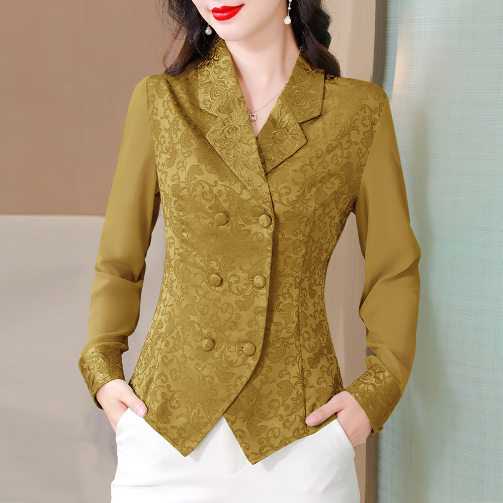 Fashion Design Embroidered Blo - Xl Women'S Fashion บทวิจารณ์และราคา