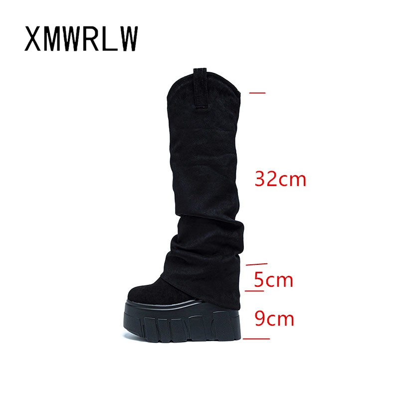 XMWRLW 2025 Autumn Winter Wome - Women'S Fashion Boots 2025 บทวิจารณ์และราคา