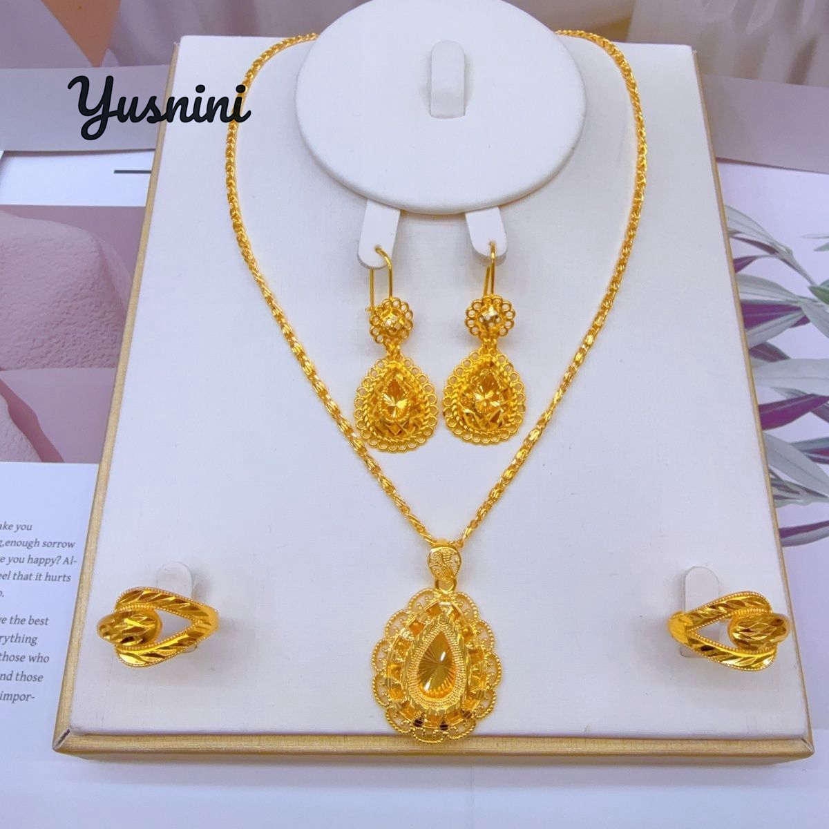 Fashion European Dubai 24K Gol - Women'S Fashion Rings Gold บทวิจารณ์และราคา