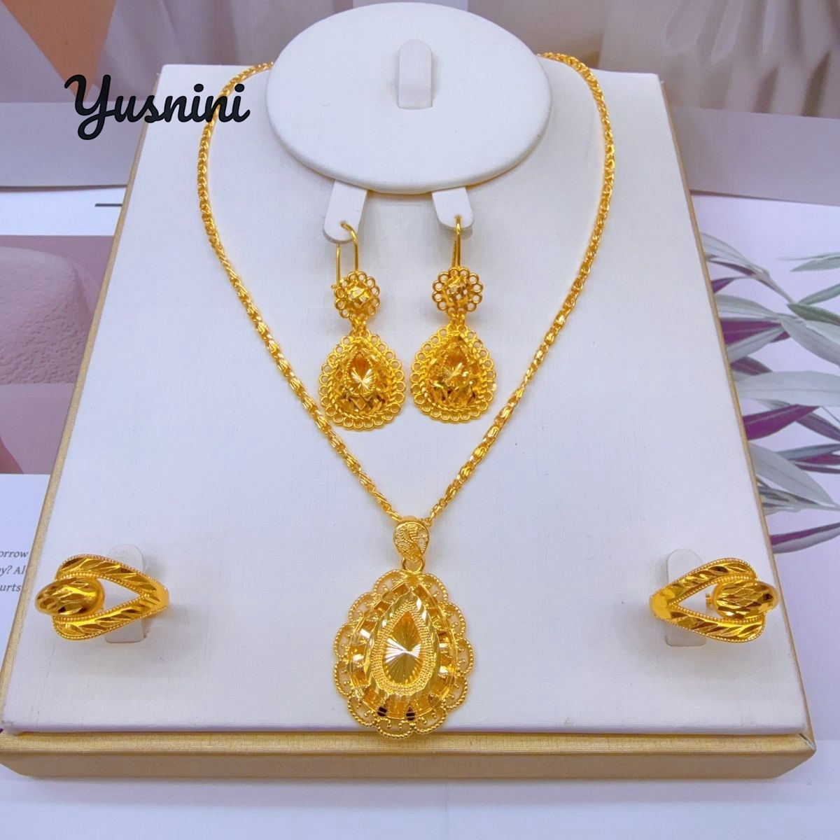 Fashion European Dubai 24K Gol - Women'S Fashion Rings Gold บทวิจารณ์และราคา