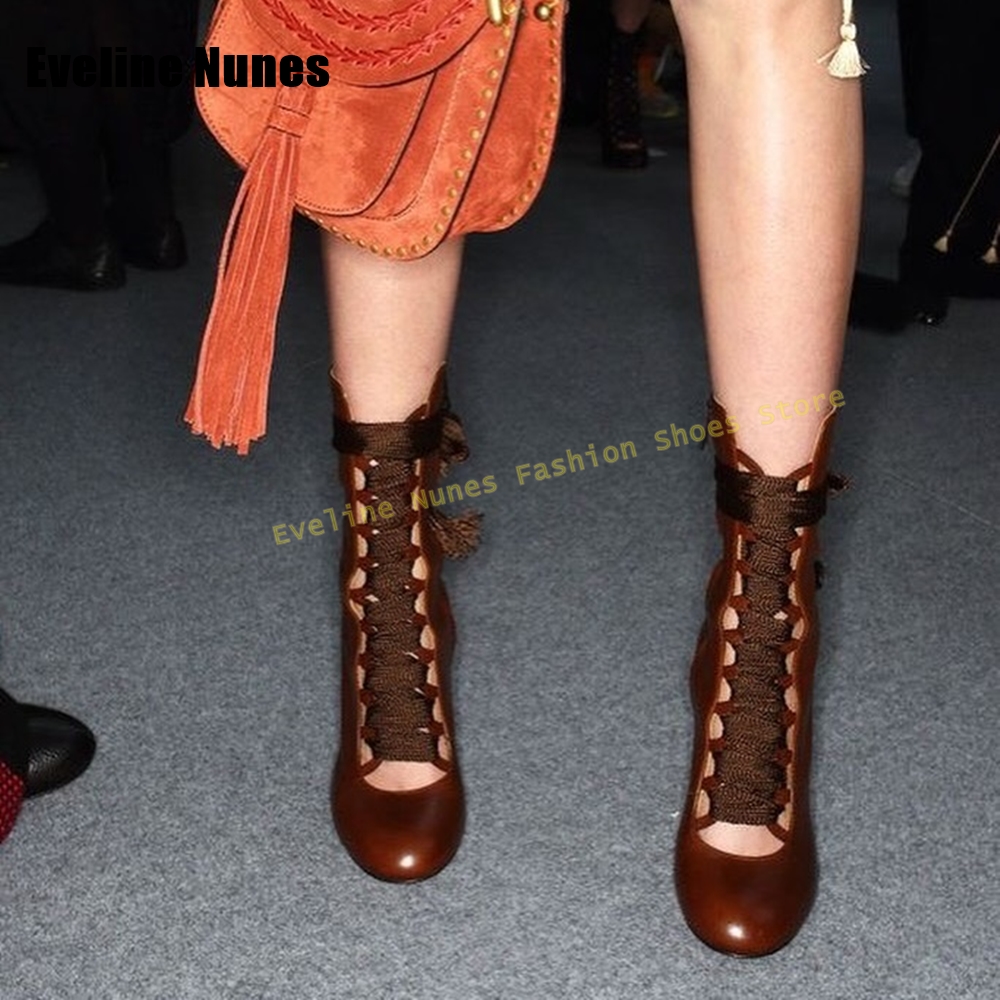 Cross Tied Fashion Catwalk Boo - Women'S Fashion Boots 2025 บทวิจารณ์และราคา