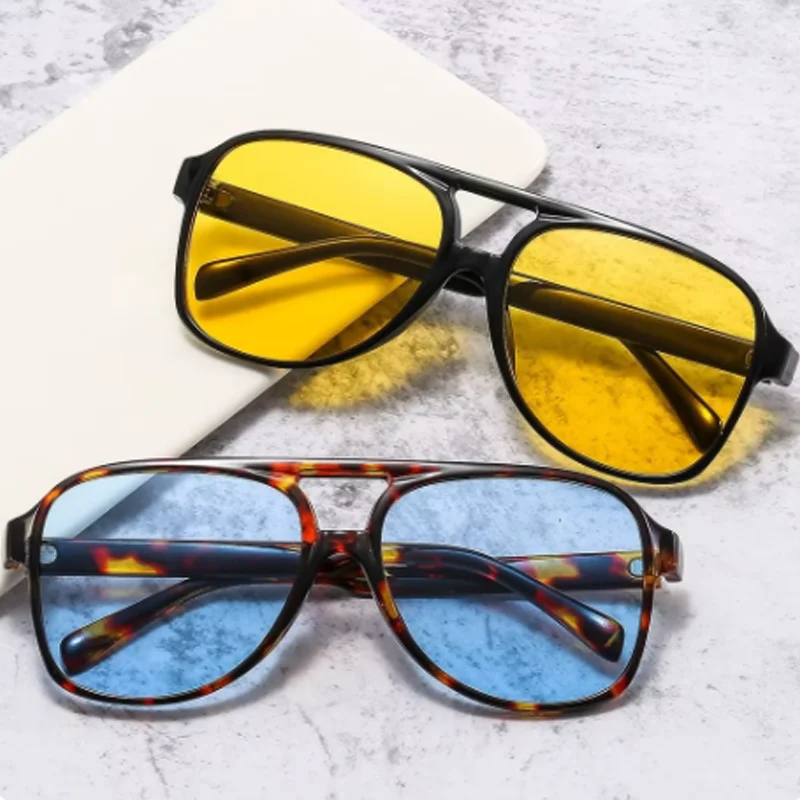 Unisex Fashion Sunglasses UV40 - Women'S Fashion In The 90S บทวิจารณ์และราคา