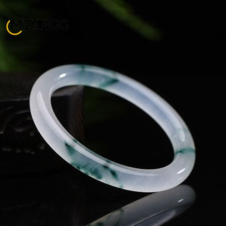 Natural Green Jadeite Bangle J - Women'S Fashion Jewellery บทวิจารณ์และราคา