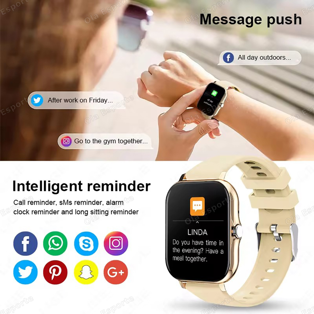 2026 Smart Watch Android IOS P - Women Fashion Week 2026 บทวิจารณ์และราคา