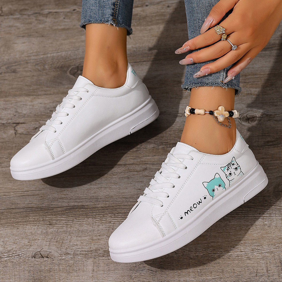 Women Sneakers Fashion Breathb - Women Fashion Show บทวิจารณ์และราคา