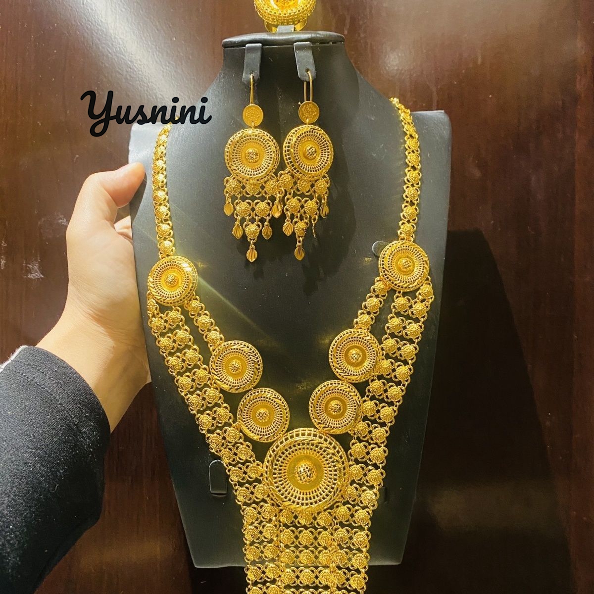 New Dubai Fashion Women's 24K  - Women'S Fashion Rings Gold บทวิจารณ์และราคา