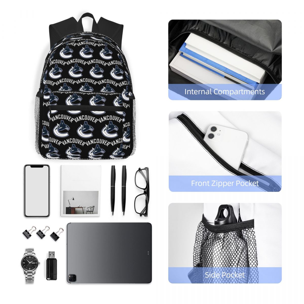 Vancouver Hockey Canucks Essen - Women'S Fashion Vancouver บทวิจารณ์และราคา