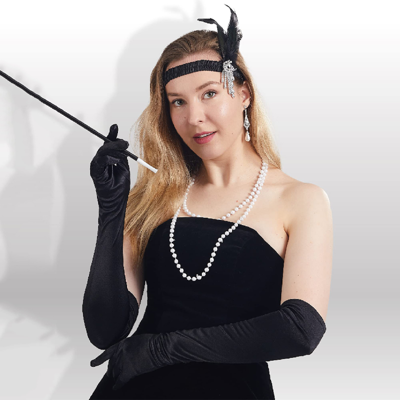 Women's Evening Party Mittens  - Women'S Fashion In The 1920S บทวิจารณ์และราคา