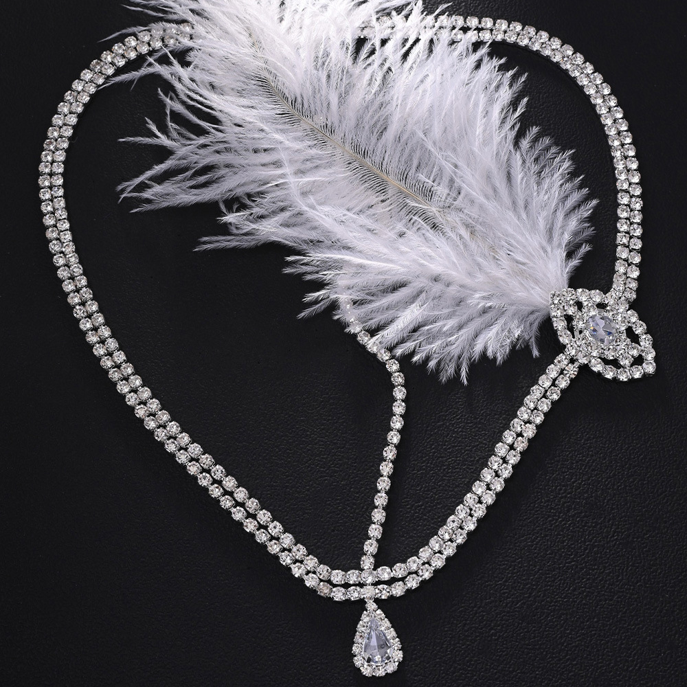 Vintage 1920s White Feather He - Women'S Fashion In The 1920S บทวิจารณ์และราคา